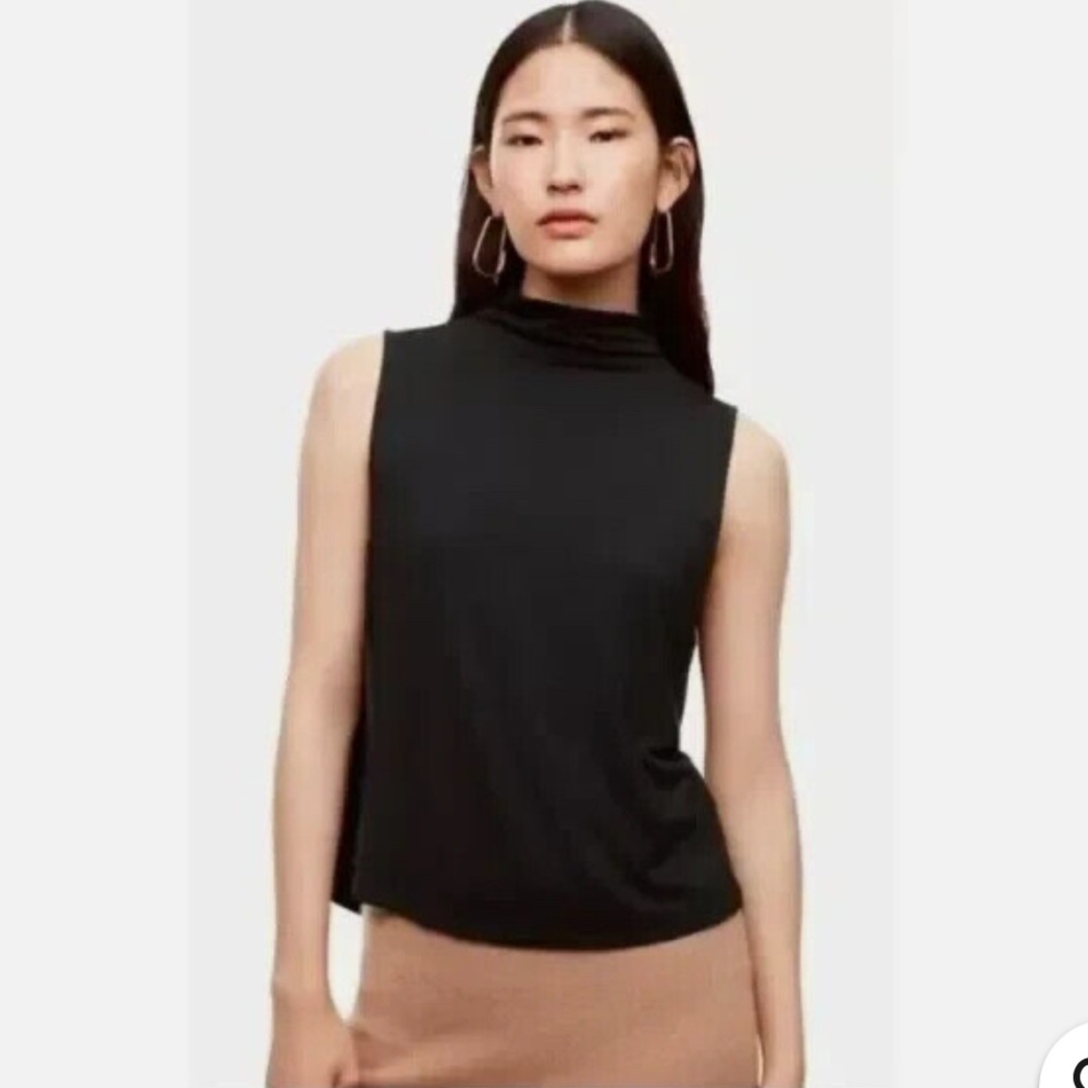 Babaton Vince Mock Neck Tank - XS